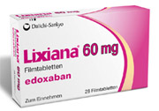 Vorhofflimmern und venöse Thromboembolien: Zulassung für LIXIANA® − Neues orales Antikoagulanz von Daiichi Sankyo